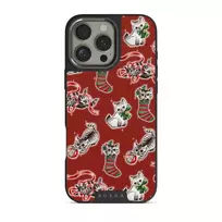 Merry Kitty - iPhone 16 Pro Max Case, Elite Dark (MagSafe) / Gunmetal