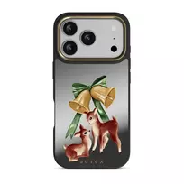 Baby Rudolph - iPhone 17 Pro Case, Elite Mirror Dark (MagSafe) / Gold