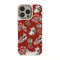 Merry Kitty - iPhone 16 Pro Max Case, Elite Light (MagSafe) / Gold