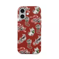Merry Kitty - iPhone 16 Case, Tough (MagSafe) / N/A