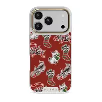 Merry Kitty - iPhone 17 Pro Case, Elite Light (MagSafe) / Gold