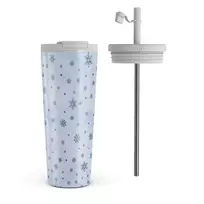 Ice Queen - Travel Mug, 700 ml / Flap & Straw Set