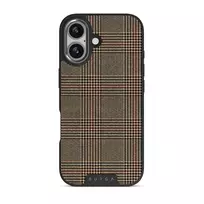 Favorite Coat - Plaid iPhone 17 Case, Elite Dark (MagSafe) / Gunmetal