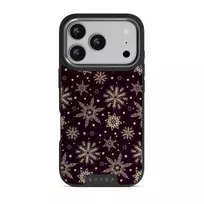 Sleeping Beauty - Snowflakes iPhone 17 Pro Case, Elite Dark (MagSafe) / Gunmetal