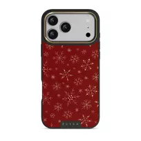 Dear Santa - Snowflake iPhone 17 Pro Max Case, Elite Dark (MagSafe) / Gold