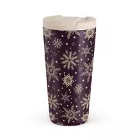 Sleeping Beauty - Snowflakes Travel Mug, 500 ml / Flap