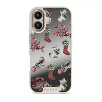 Merry Kitty - iPhone 17 Case, Elite Mirror Light (MagSafe) / Gold