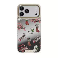 Merry Kitty - iPhone 17 Pro Max Case, Elite Mirror Light (MagSafe) / Gold