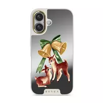 Baby Rudolph - iPhone 16 Case, Elite Mirror Light (MagSafe) / Gold