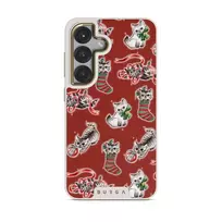 Merry Kitty - Samsung Galaxy S25 Plus Case, Elite Light (Magnetic) / Gold