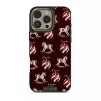Rocking Around - iPhone 16 Pro Case, Elite Dark (MagSafe) / Gold