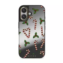Sweet Tooth - iPhone 16 Case, Elite Mirror Dark (MagSafe) / Gold