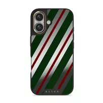 North Pole - iPhone 16 Case, Elite Mirror Dark (MagSafe) / Gold
