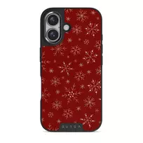 Dear Santa - Snowflake iPhone 16 Plus Case, Elite Dark (MagSafe) / Gunmetal