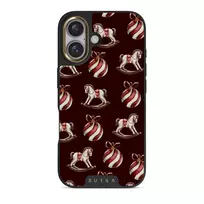 Rocking Around - iPhone 16 Plus Case, Elite Dark (MagSafe) / Gold