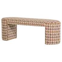 Suolas Jacob, 46 x 130 x 46 cm, audinys, marga
