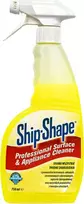 „Activeshop Barbicide“ „Ship Shape“ purškiklis, skirtas plaukų lako ir sunkiai nuvalomų nešvarumų pašalinimui nuo visų paviršių, 750 ml