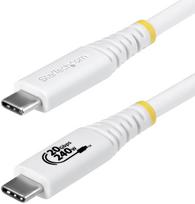 StarTech 2M USB-C cable USB4 20GBPS (CC2M20GUSB4TPW) | CC2M20GUSB4TPW | 0065030921497