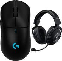 Mysz Logitech G PRO 2 LIGHTSPEED BLACK 910-007295 + G Pro X Czarne (981-000818) | nocode-9836086