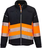Gero matomumo PORTWEST PW375 Softshell striukė , Dydis: S, Pw spalvos: Juodas/Oranžinis