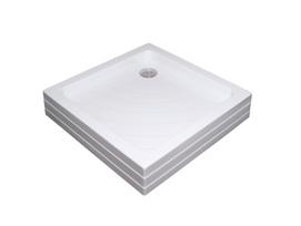 Akrilinis dušo padėklas Ravak Angela, 80 PU baltas