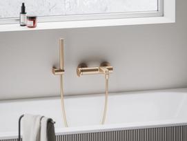Sieninis vonios maišytuvas Ravak Eleganta, EL 022.60RGB Rose Gold Brushed