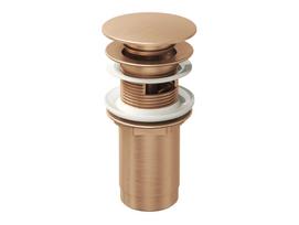 Praustuvo sifono vožtuvas Ravak Click-Clack, Rose Gold Brushed