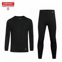 Apatinių rūbų komplektas Merino, juoda 4XL, Pesso
