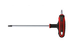 Raktas T- formos Torx TB30, su anga trumpojoje dalyje TB30, KS Tools