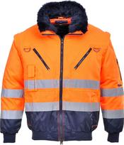 Pilot striukė trys viename PORTWEST PJ50, Dydis: L, Pw spalvos: Oranžinis/Navy