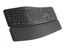 Logitech Ergo K860 for Business belaidė klaviatūra RF Bluetooth Swiss grafitas (920-010347)