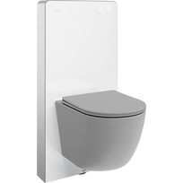 Mexen Lena komplektas pakabinamas WC su pneumatinio valymo mechanizmu Tex Air G su WC puodu ir lėtai nusileidžiančiu