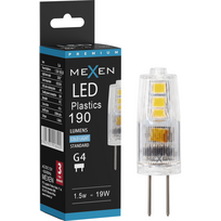 Mexen Oris LED lemputė G4, 1,5W, Šalta - 6500K, 190 lm - L115-G4-0165-01