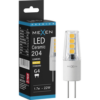 Mexen Oris LED lemputė G4, 1,7W, Šilta - 3000K, 204 lm - L115-G4-0130-02
