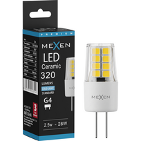 Mexen Oris LED lemputė G4, 2,5W, Šalta - 6500K, 320 lm - L115-G4-0265-01