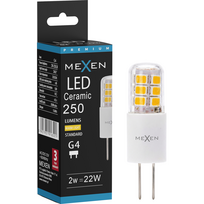 Mexen Oris LED lemputė G4, 2W, Šilta - 3000K, 250 lm - L115-G4-0230-02
