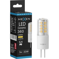 Mexen Oris LED lemputė G4, 3W, Šilta - 3000K, 360 lm - L115-G4-0330-01