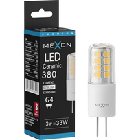 Mexen Oris LED lemputė G4, 3W, Neutrali - 4000K, 380 lm - L115-G4-0340-01