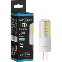 Mexen Oris LED lemputė G4, 3W, Šalta - 6500K, 380 lm - L115-G4-0365-01