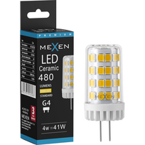 Mexen Oris LED lemputė G4, 4W, Šilta - 3000K, 480 lm - L115-G4-0430-01