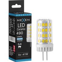 Mexen Oris LED lemputė G4, 4W, Šalta - 6500K, 490 lm - L115-G4-0465-01