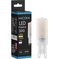 Mexen Aura LED lemputė G9, 3W, Šilta - 3000K, 300 lm - L120-G9-0330-01