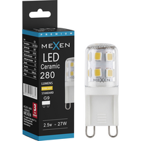 Mexen Aura LED lemputė G9, 2,5W, Šilta - 3000K, 280 lm - L121-G9-0230-01