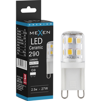 Mexen Aura LED lemputė G9, 2,5W, Neutrali - 4000K, 290 lm - L121-G9-0240-01