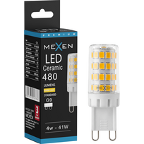 Mexen Aura LED lemputė G9, 4W, Šilta - 3000K, 480 lm - L121-G9-0430-01