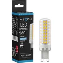 Mexen Aura LED lemputė G9, 7W, Šalta - 6500K, 980 lm - L121-G9-0765-01