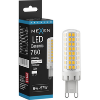 Mexen Aura Dimeriuojama LED lemputė G9, 6W, Neutrali - 4000K, 780 lm - L122-G9-0640-01