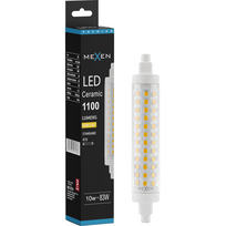 Mexen Vega LED lemputė, reguliuojama šviesa, R7S, 10W, Šilta - 3000K, 1100 lm - L125-R7S-1030-02