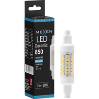 Mexen Vega LED lemputė R7S, 7W, Šalta - 6500K, 850 lm - L126-R7S-0765-01
