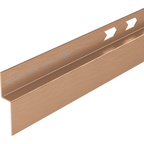 Mexen Line-B priekinė dušo latakų juosta 180 cm, šlifuotas varis - 186503180U
